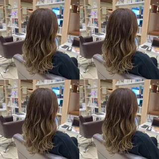 セミロング 【カラー指名No 1✨】HIBIKIのヘアスタイル