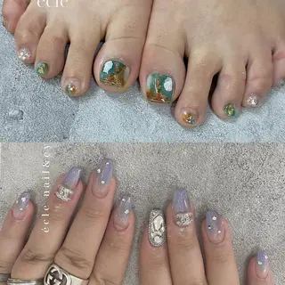 ネイル écle nail&eyeのネイルデザイン