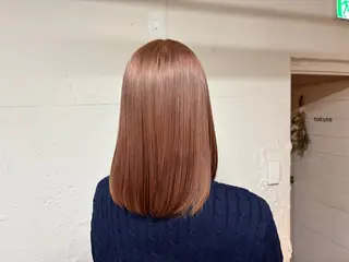 ミディアム カラー 🩵似合わせカット SEIRA🩵のヘアスタイル