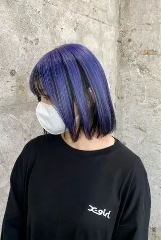 ショート カラー ヘアアレンジ ［似合わせヘア］ ✂︎OGURO✂︎のヘアスタイル