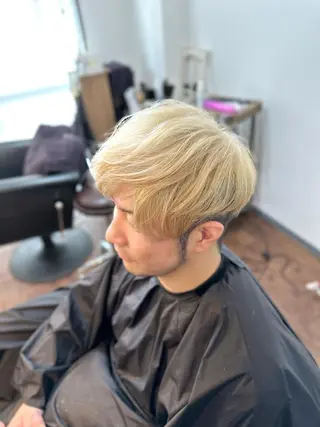 ミディアム カラー メンズ Lizir ルズィール所属・Luzir⭐︎ GEN⭐︎のヘアスタイル