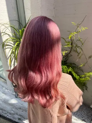 セミロング カラー uros.所属・メンズパーマ/ エクステ🌞セナのヘアスタイル