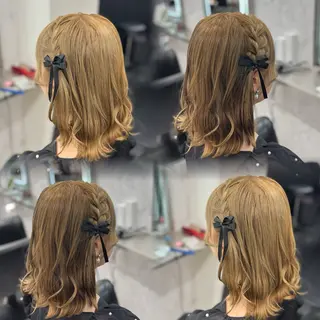 ヘアアレンジ JPCY MIRIYAのヘアスタイル