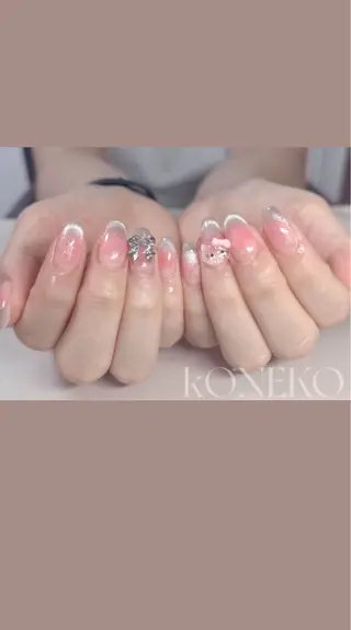 ネイル コネコネイルサロン モデル用のネイルデザイン