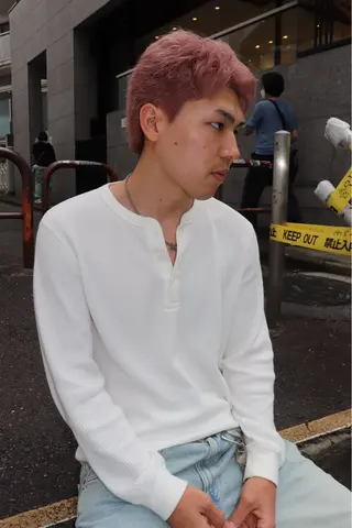 ショート カラー メンズ @kyoniyy KYONIのヘアスタイル