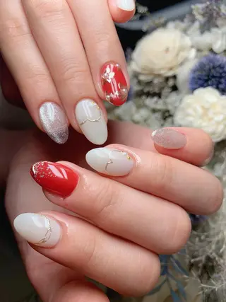 カラー ネイル H'ami nail salon所属・ハミネイルサロン ハナのネイルデザイン