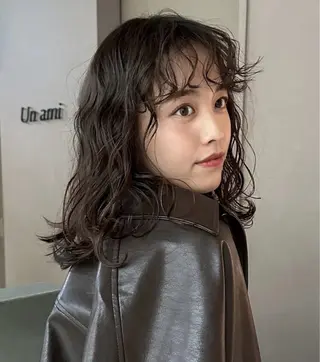 ショート ボブ/タッセルボブ 虎白のヘアスタイル