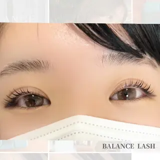 マツエク・マツパ BALANCE LASHのマツエク・マツパデザイン
