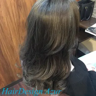 セミロング HairDesign Azurのヘアスタイル