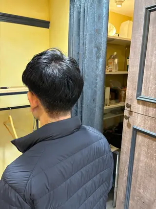 ショート Groomers Tokyo所属・大山慧也/メンズ/ フェード/バーバーのヘアスタイル