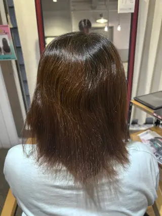 ミディアム 加藤 心のヘアスタイル