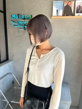 ショート カラー mood tatemachiのヘアスタイル