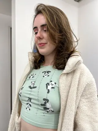 ミディアム KEPKA ヤマグチ 天神 今泉のヘアスタイル