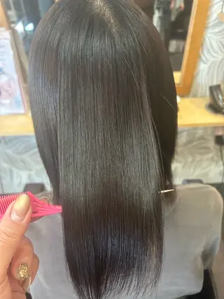 ミディアム KamiBito奈良生駒店所属・きむら はるみのヘアスタイル