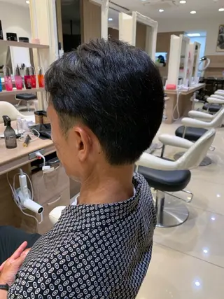 ショート メンズ 野口 虎生 カットモデル募集中のヘアスタイル