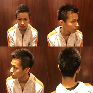 ショート メンズ 高橋 亜美奈のヘアスタイル