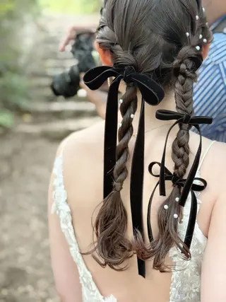 ヘアアレンジ GRANLUSSO 〜グランルッソ駅前店所属・木口 嘉美のヘアスタイル