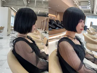 ショート 山田勇真 ボブ/縮毛矯正/金山のヘアスタイル