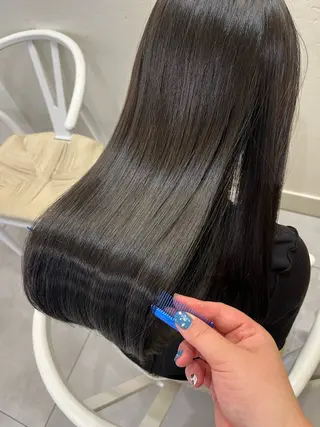 ロング カラー BLENDby happiness所属・KAORU/絹髪 /髪質改善/奈良のヘアスタイル