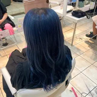 ロング カラー ブリーチ/ヘアセット 【𝙍𝙞𝙣𝙤】のヘアスタイル