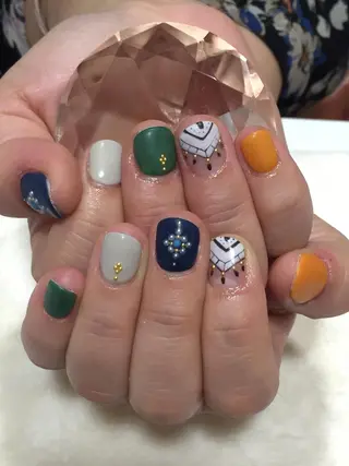 ネイル Sympa 𝓜iwako🐰ᩚのネイルデザイン