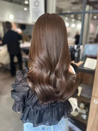 ロング カラー 透明感爆モテカラー Hitoshiのヘアスタイル