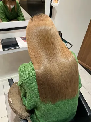 ロング 中原 優美のヘアスタイル