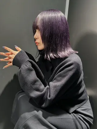ミディアム カラー 砂川 航のヘアスタイル