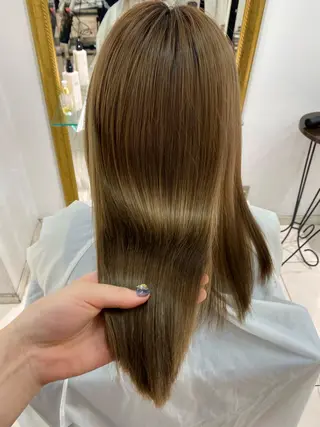 セミロング ‎Lby home 🪽mikuのヘアスタイル