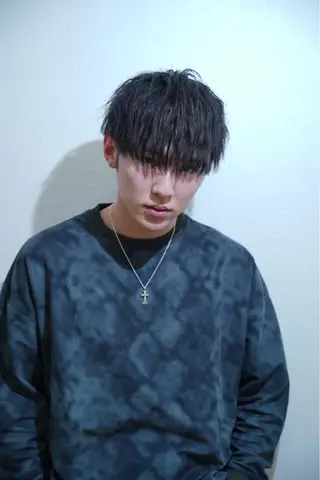 パーマ メンズ 黒川 真伍のヘアスタイル