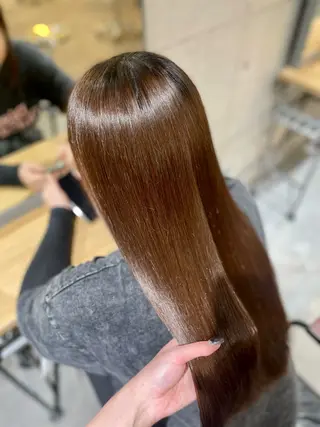 ロング ヘアアレンジ キッズ 艶髪/ハイトーン /masami🩵のヘアスタイル