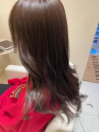 ロング 🍒顔周り/レイヤー /韓国風/アリサ🍒のヘアスタイル