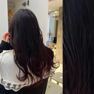 ロング カラー ヘアアレンジ stylist ◎RUKI.のヘアスタイル