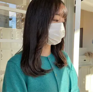 ロング カラー newi梅田🫧韓国 ヘア🫧sakiのヘアスタイル