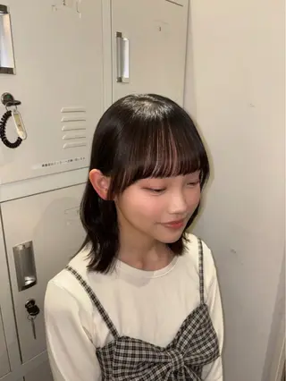 ミディアム えんどう ゆめはのヘアスタイル