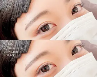 マツエク・マツパ CANVAS beauty salon所属・CANVAS YUUKAの眉毛・アイブロウイメージ