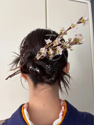 ヘアアレンジ 小嶋 咲輝のヘアスタイル