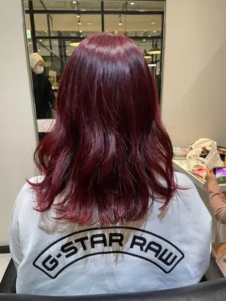 ミディアム コトネ🫧 韓国風レイヤーカットのヘアスタイル