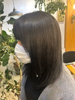 ミディアム aen parlor所属・💐レイヤー/暖色 /りゅーき💐のヘアスタイル