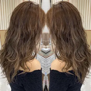 ロング カラー 髪質改善カラー/店長 宮内秀峰のヘアスタイル