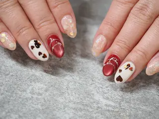 ネイル glaNje 福光のネイルデザイン