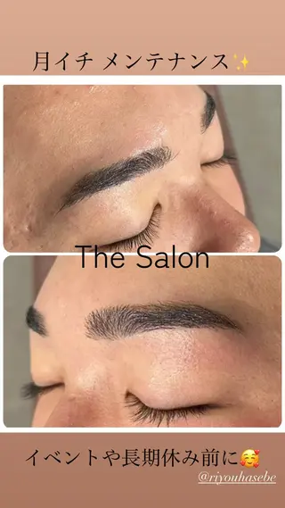 メンズ アイブロウ The Salon 脱毛&眉毛スタイリング&セルフホワイトニング所属・The Salon 脱毛&眉毛の眉毛・アイブロウイメージ