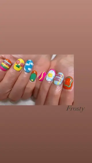 ネイル Mys. 松本結衣のネイルデザイン