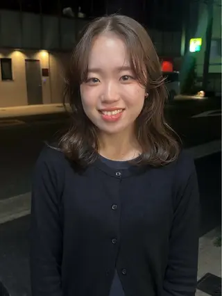 ミディアム カラー 🐏nao /レイヤーカット🐏のヘアスタイル