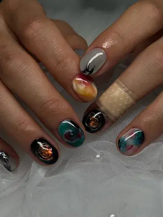 ネイル 鮎川 沙希のネイルデザイン