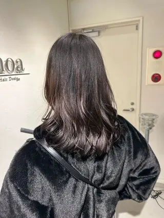 セミロング 町田/透け感/透明感 Shibuのヘアスタイル