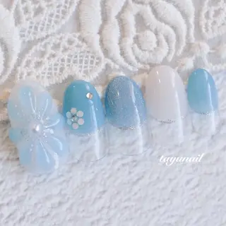 ネイル ネイルサロン・ネイルスクール　たゆnail所属・ネイルサロン 【たゆnail】のネイルデザイン