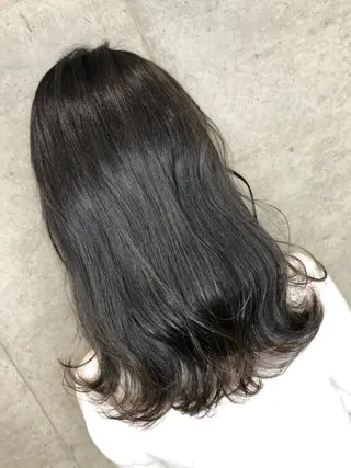 ミディアム カラー LA KING GINZA TOKYO所属・🧡ショートの達人 🧡SHOのヘアスタイル