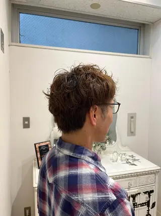 パーマ メンズ 💠つたふうか/ 韓国/メンズヘア💠のヘアスタイル