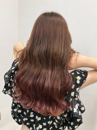 ミディアム カラー momo所属・メンズヘアメイク 🩵Mayuki🩵のヘアスタイル